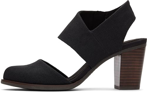 TOMS Womens Majorca Closed Toe Backstrap Athletic Sandals Casual Mid Heel 2-3