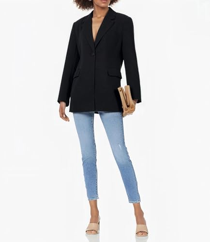 Beninos Womens Long Sleeve Blazers Business Casual Solid Lightweight Suit Jacket Office Blazer2