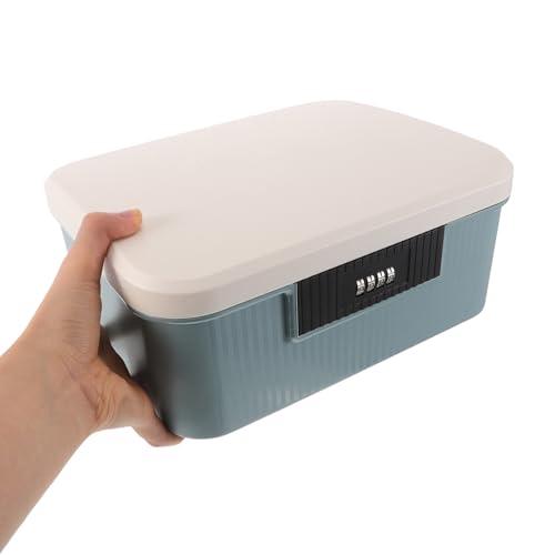Boîte verrouillable pour effets personnels avec coffre de rangement sécurisé