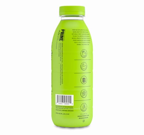 Image of PRIME HYDRATION Lemon Lime Hydration Drink, 16.9 Fl oz / 500 Ml