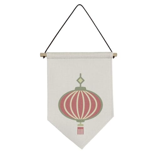 Motif de porcelaine art déco pour salon suspendu décoration bannière mur