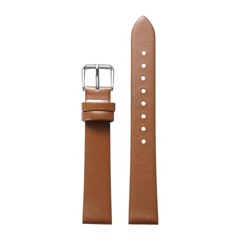Cong Yi �����^�J�[�t���U�[�E�H�b�`�o���h 10mm 12mm 14mm 16mm �u���X���b�g �\�t�g�J�[�t�X�L���X�g���b�v �E�H�b�`�o���h ���X�g�x���g(Light Brown,10mm)