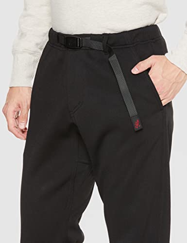 [グラミチ] パンツ BONDING KNIT FLEECE NARROW RIB PANT BL
