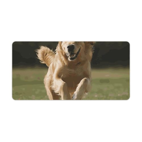 Tapis de souris de jeu de grande taille étanche avec LED intégrée