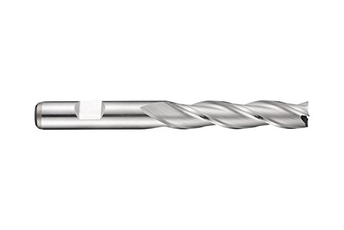 Image of Dormer C34616.0 Flute End Mill, Bright, Cobalt High Speed Steel, Head Diameter 16 mm, Flute Length 63 mm, Full Length 123 mm