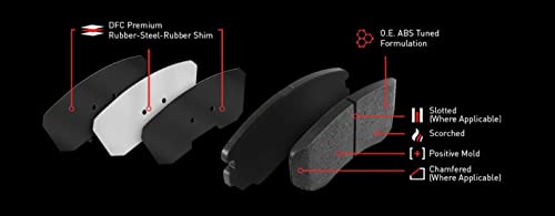 Image of DFC Rear 5000 Advanced Brake Pads| Fits 2013-2015 Mazda CX-5