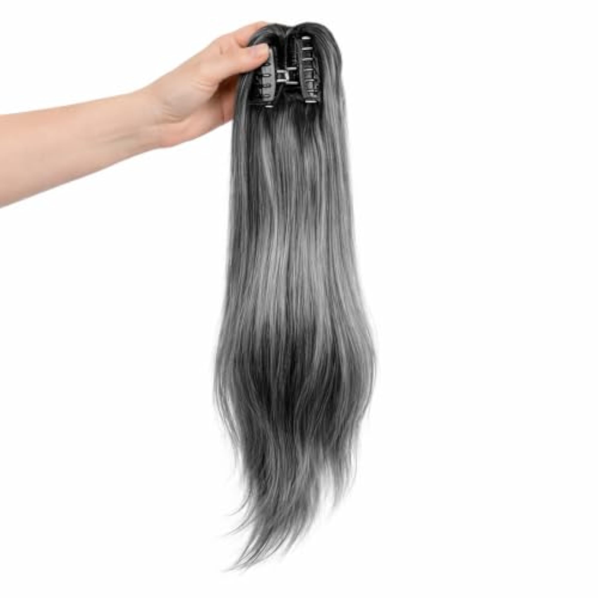 100% Human Claw Clip Ponytail Extension for Women