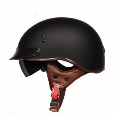 Amazon Timi バイクヘルメット ハーフヘルメット半キャップヘルメット T112 シールド 男女兼用 かっこいい 12色可選 マットブラック Xxl 半帽 車 バイク Amazon Timi バイクヘルメット ハーフヘルメット半キャップヘルメット T112 シールド 男女兼用 かっこいい 12色可選 マットブラック Xxl 半帽 車 バイク