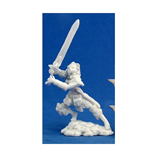 Figurine Deenah Female Barbarian Reaper pour remplacer vos pions cartonnés rigides