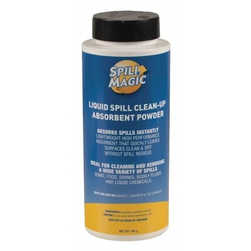 Spill Magic Loose Sorbent, 0 gal, Universal, Blue, 6 PK 97504-1 Each