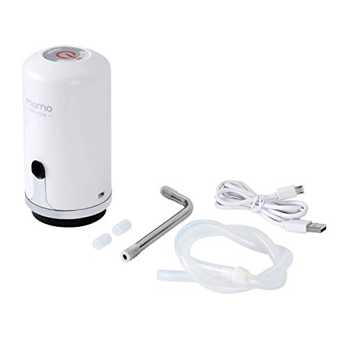 Momo Lifestyle Bomba Elétrica para Galão De Água 20L Recarregável Bivolt 110V 220V USB Sem Fio 2000