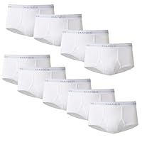 Hanes Red Label Men's 9-Pack Brief (White, X-Large)