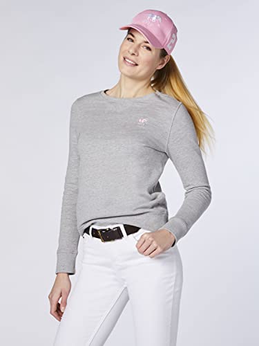 Sudadera mujer pack de 1 ropa casual de algodon con label stitching 4
