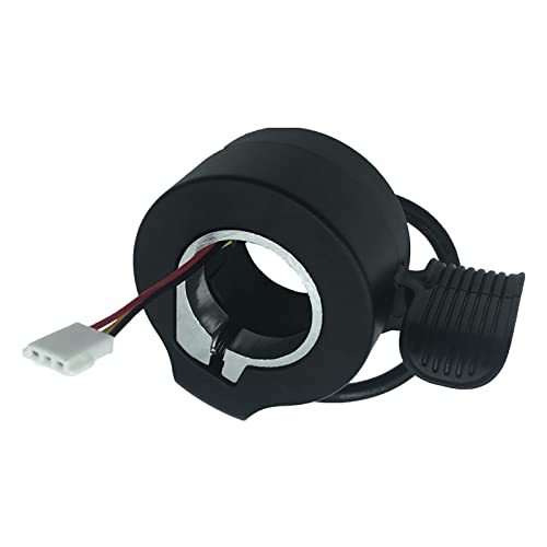 DCALU Ersatz Abs Accessoires Hall Sensor E-Bike Electric Scooter Daumen Gas Beschleuniger Speed ​​Control Booster Universal Elektrisches Rollerzubehör(Black)