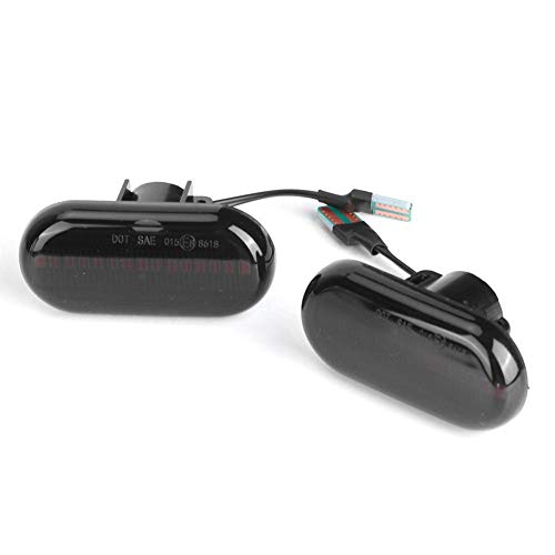 Terisass Clignotants LED Clignotants dynamiques Clignotants latéraux Clignotants lumières Lampe adaptée pour Remplacement pour