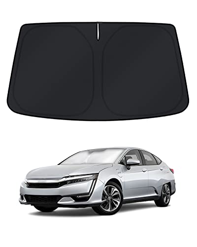 KUST Windshield Sun Shade for 2017-2021 Honda Clarity Window Accessories Shade Sun Cover Foldable...