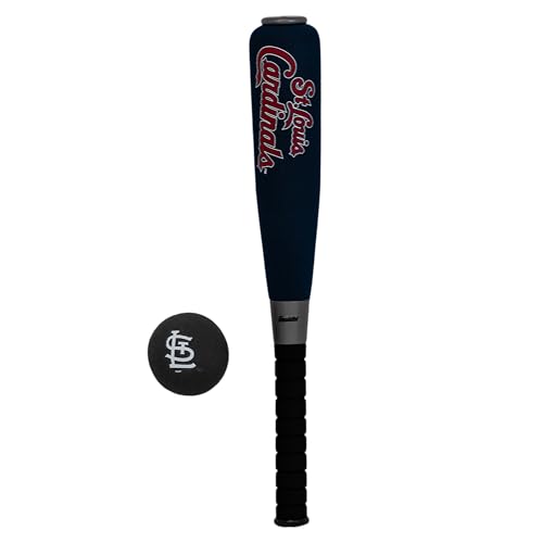 Image of MLB St. Louis Cardinals Team Jumbo Foam Bat and Ball Set, 21-Inch, Red