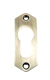 67 x 25 mm Imex El Zorro 1 Bocallave latón, patinado 67 x 25 mm