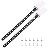 TOKIDNY 2 Stück Teiliges Möbel Kippsicherung Strap Verstellbar Möbelgurte für Schränke Regale Fernseher Schutz Anti Sicherung Möbelanker