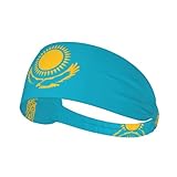 Photo Gallery bandiera del kazakistan, fascia sportiva altamente elastica, traspirante, leggera e resistente, per corsa, fitness, yoga, ciclismo Photo Gallery bandiera del kazakistan, fascia sportiva altamente elastica, traspirante, leggera e resistente, per corsa, fitness, yoga, ciclismo