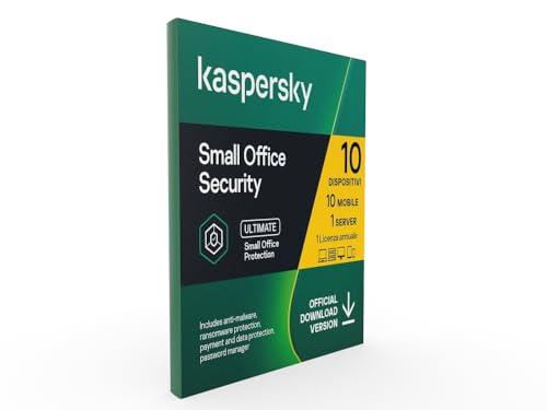 nextradeitalia Kasperski Small Office Security 2024 - PC/Mac/Android/IOS-10 UTENTI- 1