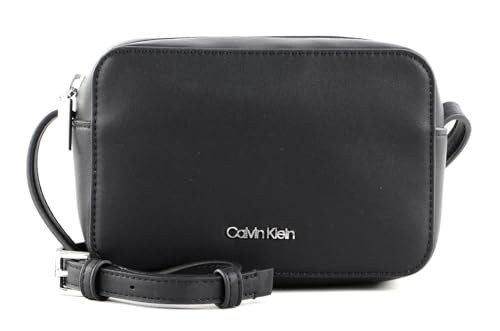 Calvin Klein Sac à Bandoulière Femme Ck Must Camera Bag Petit, Noir (Ck Black), Taille Unique