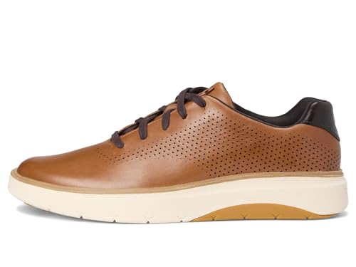 Cole Haan Mens Grandpro Featherarc Laser Sneaker, British Tan/Ivory/Dark Chocolate, 9.5-M US