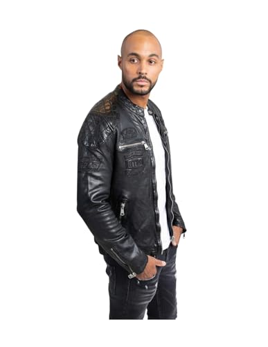 BLOUSON REDSKINS-H23-NITRO BARCELONA-BLACK/BLACK-L