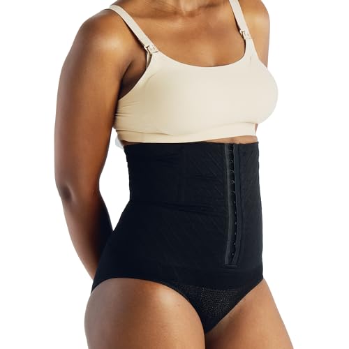 Belly Bandit - C-Section & Postpartum Recovery Undies - C-Section Protection and Odor Reduction - Black, Medium