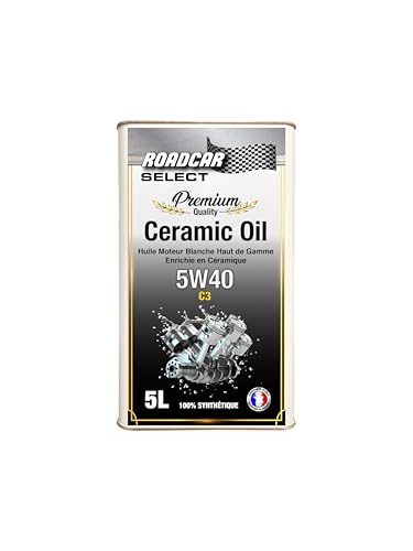 Huile moteur 5W40 C3 synthétique Roadcar Select 5L pour moteurs modernes
