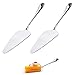 XINYIND XYDZ 2 Pezzi Cake Server, Paletta Torta Coltello Torta Acciaio Inossidabile Torta Posate Professionale Coltello per Dolci, Lavabile in lavastoviglie, per Feste Cucina Ristorante (Argento)