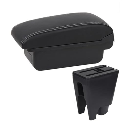 HDSNWG Boîte D'accoudoir Automatique, Boîte De Magasin, Détails Intérieurs, Installation Simple, Accessoires De Voiture pour Citroën C1(A3 White Line No...