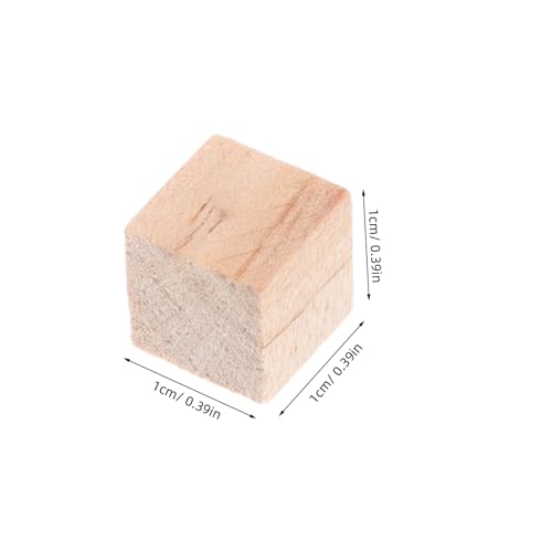 Blocs de bois carrés ORFOFE pour éviter le manque de matériel - 3