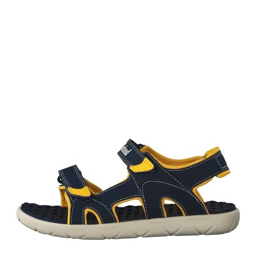 Timberland Perkins Row 2-Strap, sandale junior Descubierta Unisex niños, Azul (Black Iris), 33 EU