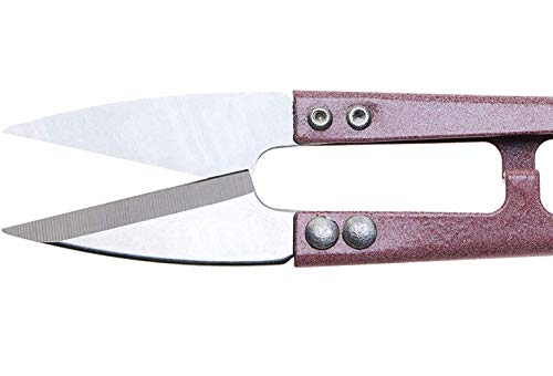 DEEINN 4.1inch Sewing Scissors(pack of 3) Yarn Thread Cutter Small Snips Trimming Nipper - Great for Stitch, Mini DIY Supplies (Multicolored-3)