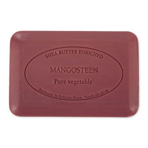 Image of Pre de Provence Artisanal Soap Bar, Enriched with Organic Shea Butter, Natural French Skincare, Quad Milled for Rich Smooth Lather, 8.8 Ounce, Mangosteen