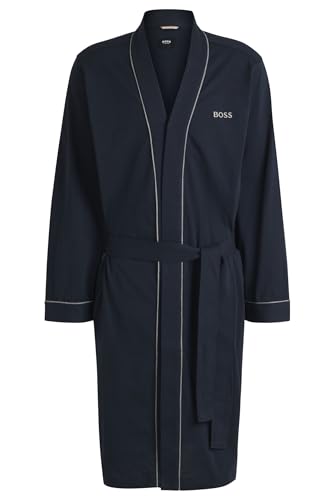 BOSS Herren Kimono Bm Bademantel, Dark Blue 403, XXL EU