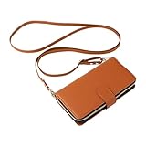 アイフォン15 Pro Max ケース iphone15 Pro Max ケース iphone 15 Pro Max ケース iphone 15Pro Max ケース ショルダー 多機能【ABADAN】高級レザー カード9枚付き ジッパーバッグ (小銭やイヤホン、コインなど収納可能) 財布合一 iphone15ProMaxケース 手帳型 耐汚れ 衝撃吸収 スマホ ケース