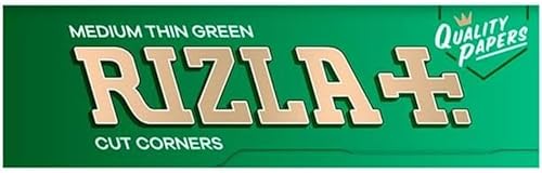 Rizla Regular Green Rolling Paper 50 Packs/Booklets