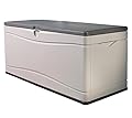 Lifetime 60012 Extra Large Deck Box, 130 Gallon, Desert Sand/Brown