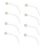 Toyvian 18個 セラミックブザー アコースティックギターのピックアップ ジュエリーワイヤー エレキギター コード ベースピックアップ 配線 音響トランスデューサーピックアップ 電圧 銅線