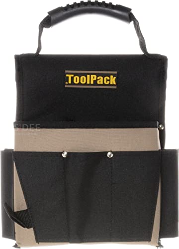 Bolsa de herramientas para trabajo pesado Toolpack 25x28 - portaherramientas profesional / funda para herramientas