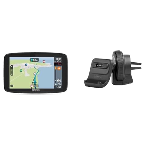 TomTom GO Camper 6" Sat Nav with Active Vent Mount Cover