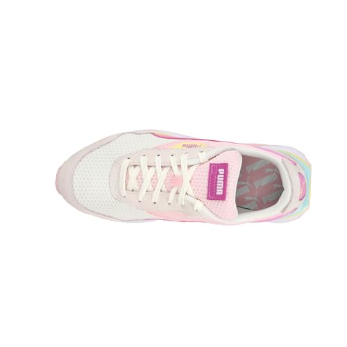 PUMA Kids Girls Cruise Rider Peony Lace Up Sneakers Shoes Casual - Beige4