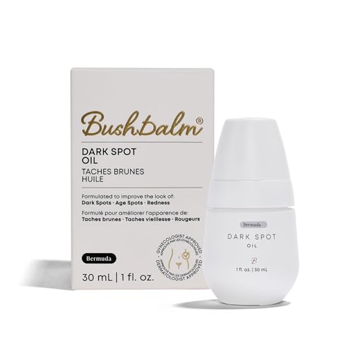 Bushbalm Dark Spot Serum - After Dark Brightening Gel for Underarm, Bikini Line and Intimate Areas - TXA, Niacinamide and Aloe Vera - Fragrance-Free, 50ml Gel