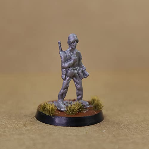 Evemodel Modell Basis 25mm 32mm 40mm 50mm Kunststoff Base für Sandtisch Kriegsspiele Tisch und Miniatur Spiel mit gemischter Basis (rund)