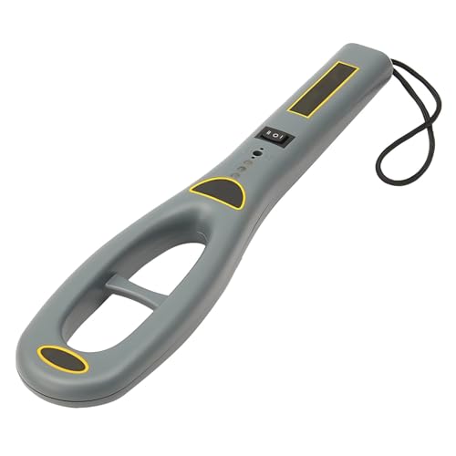 Vestamore Detector de metales de seguridad, escáner de mano, batería de 9 V, varita de 14.8 pulgadas, escáner Gc101H para comprobación