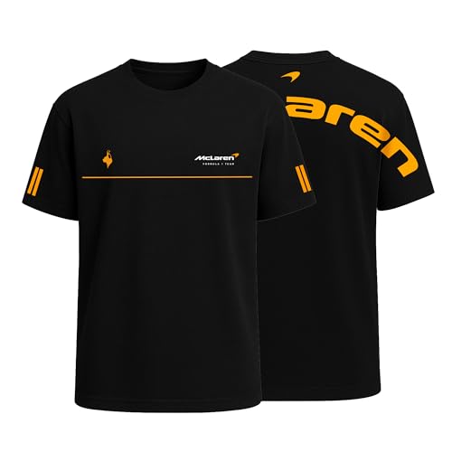 Image of RAG Mclar T-Shirt 100% Cotton Graphic Printed Tshirt for Men & Women Black T-Shirt