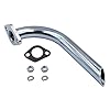 LOSTAR Custom Header Exhaust Straight Pipe Compatible with the Coleman CT200U-EX Minibike Performance Parts