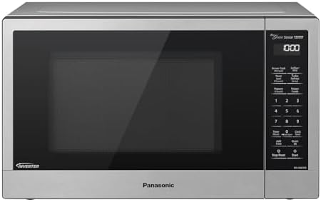 Panasonic NN-SN67KS Microwave Oven, 1.2 cu.ft, Stainless Steel/Si...